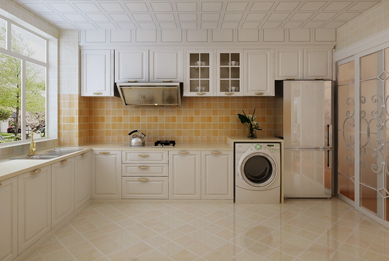 9萬(wàn)元精裝藍(lán)鷹公寓101平兩居，簡(jiǎn)約歐式廚房的專(zhuān)業(yè)設(shè)計(jì)解析